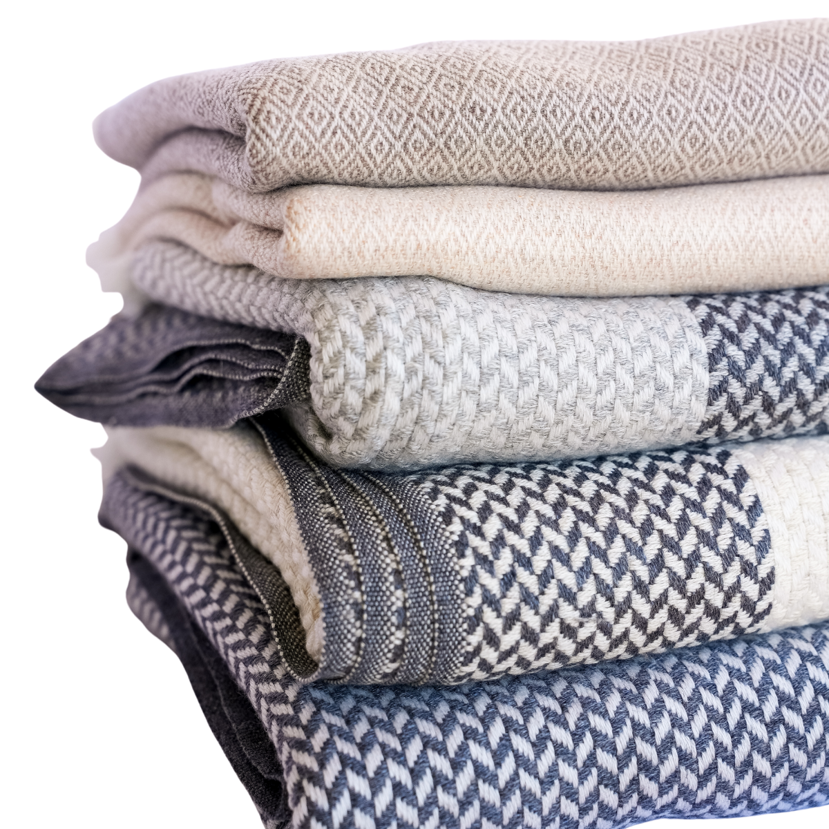 Thick Two-Toned Cashmere Shawl