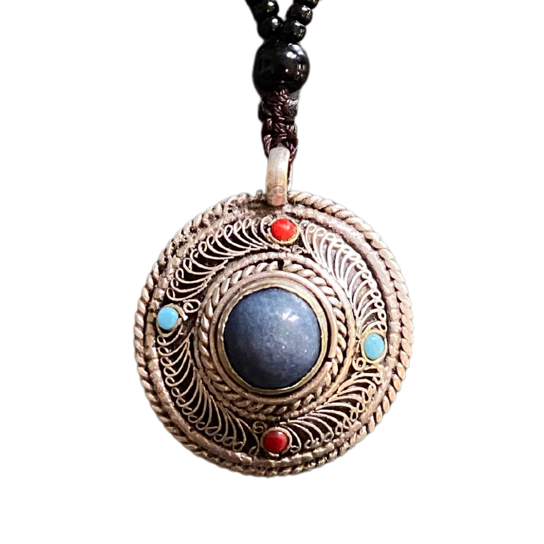 Laklema Beaded Gemstone Necklace