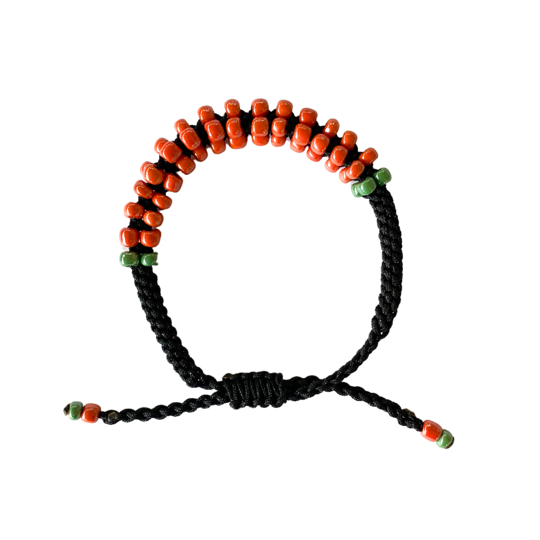 Laklema Coral Beaded Bracelet