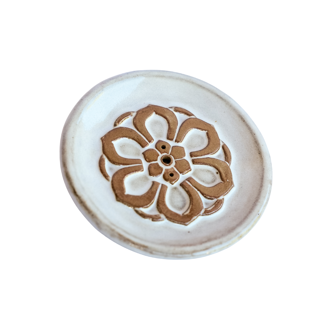 Large Ceramic Incense Holder