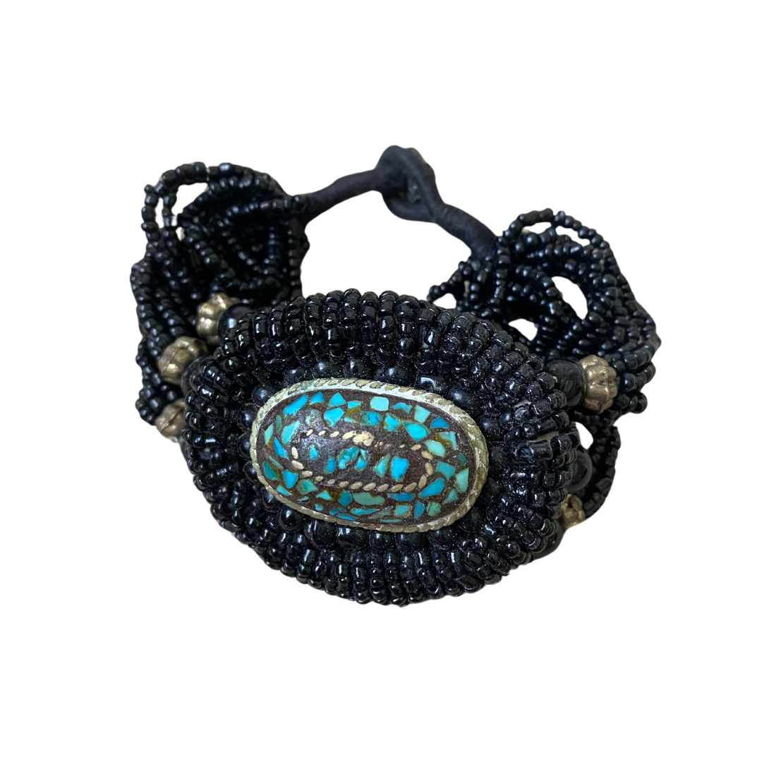 Laklema Turquoise Mosaic Bracelet