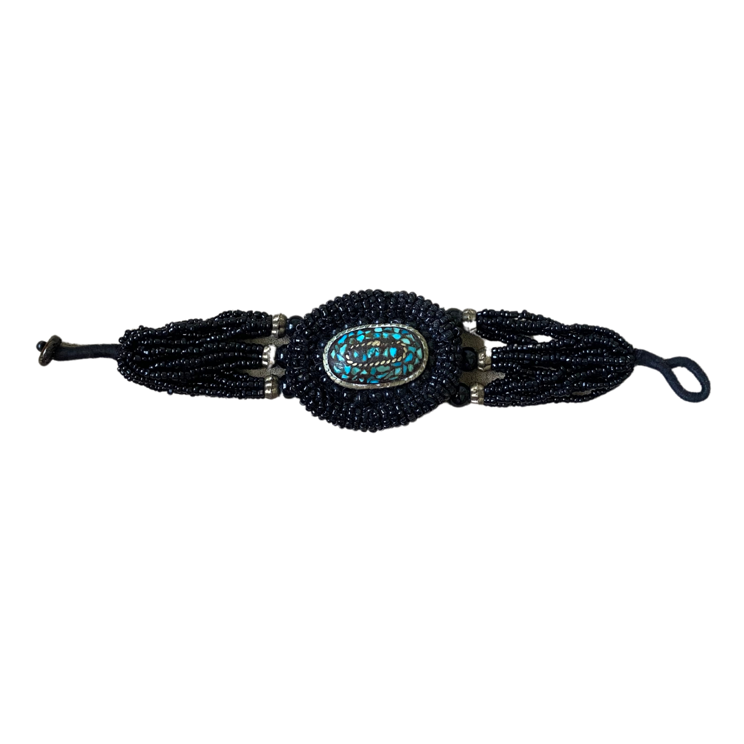 Laklema Turquoise Mosaic Bracelet