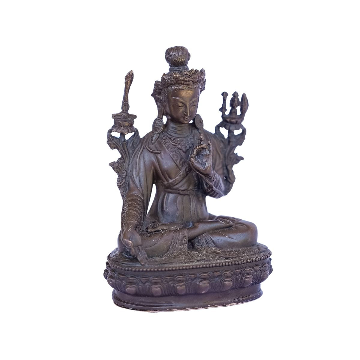 Yuthok 4&quot; Copper Statue