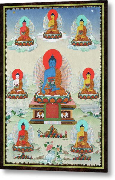 8 Medicine Buddha Thangka