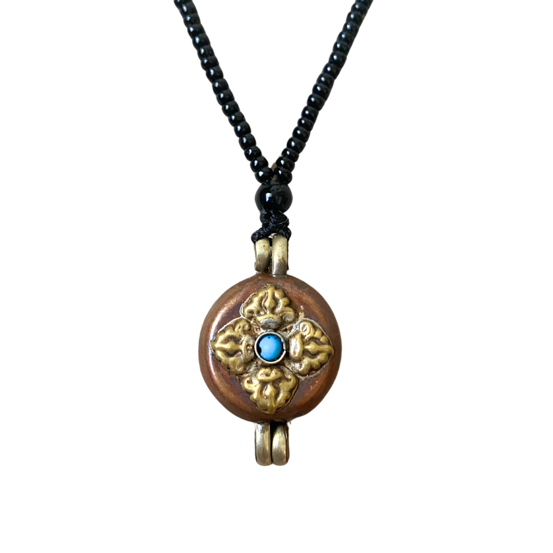 Laklema Consecrated Double Dorje Gao