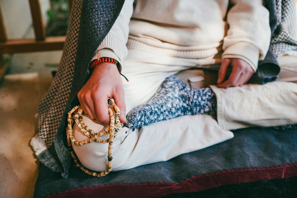 Laklema Coral Beaded Bracelet