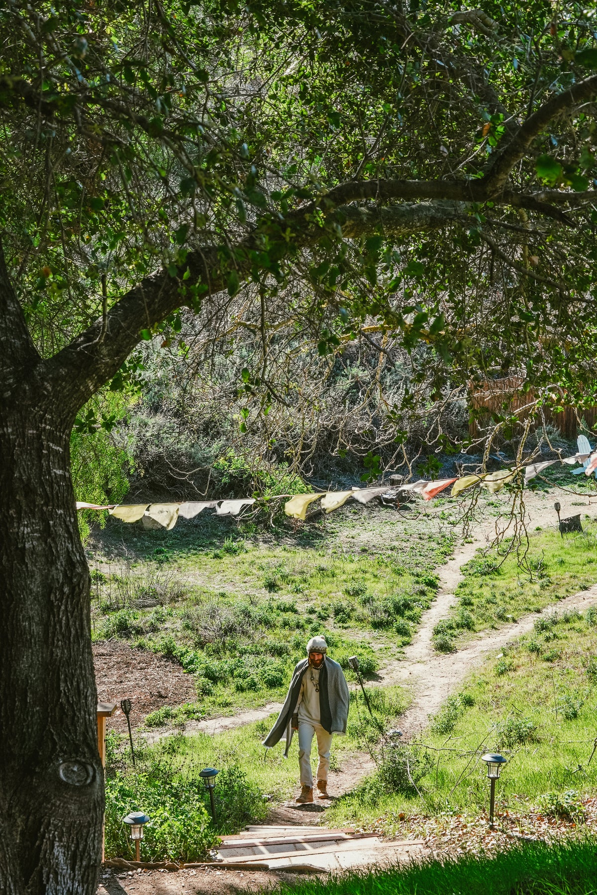 Thick Two-Toned Cashmere Shawl
