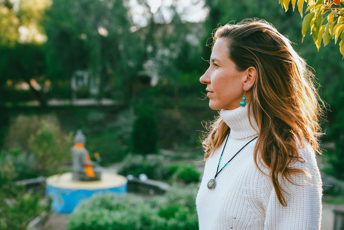 Laklema Turquoise Bone Earrings