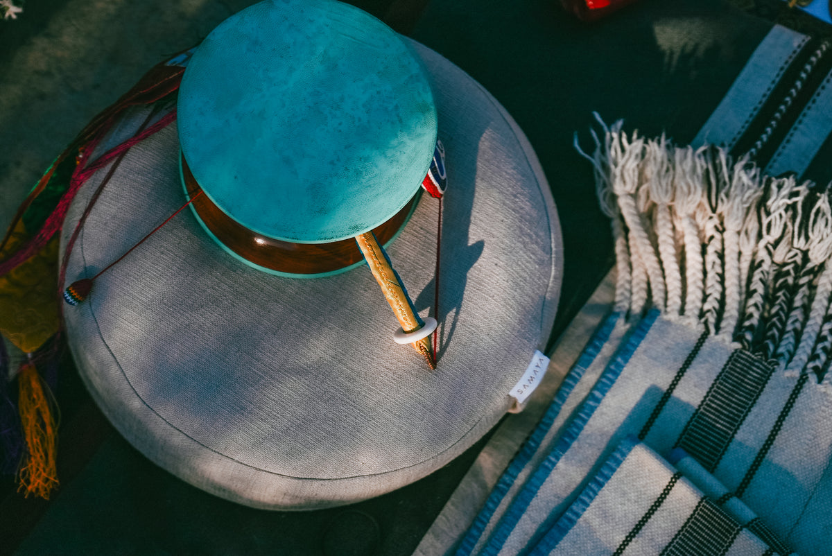 Chöd Drum - high quality (sky blue)