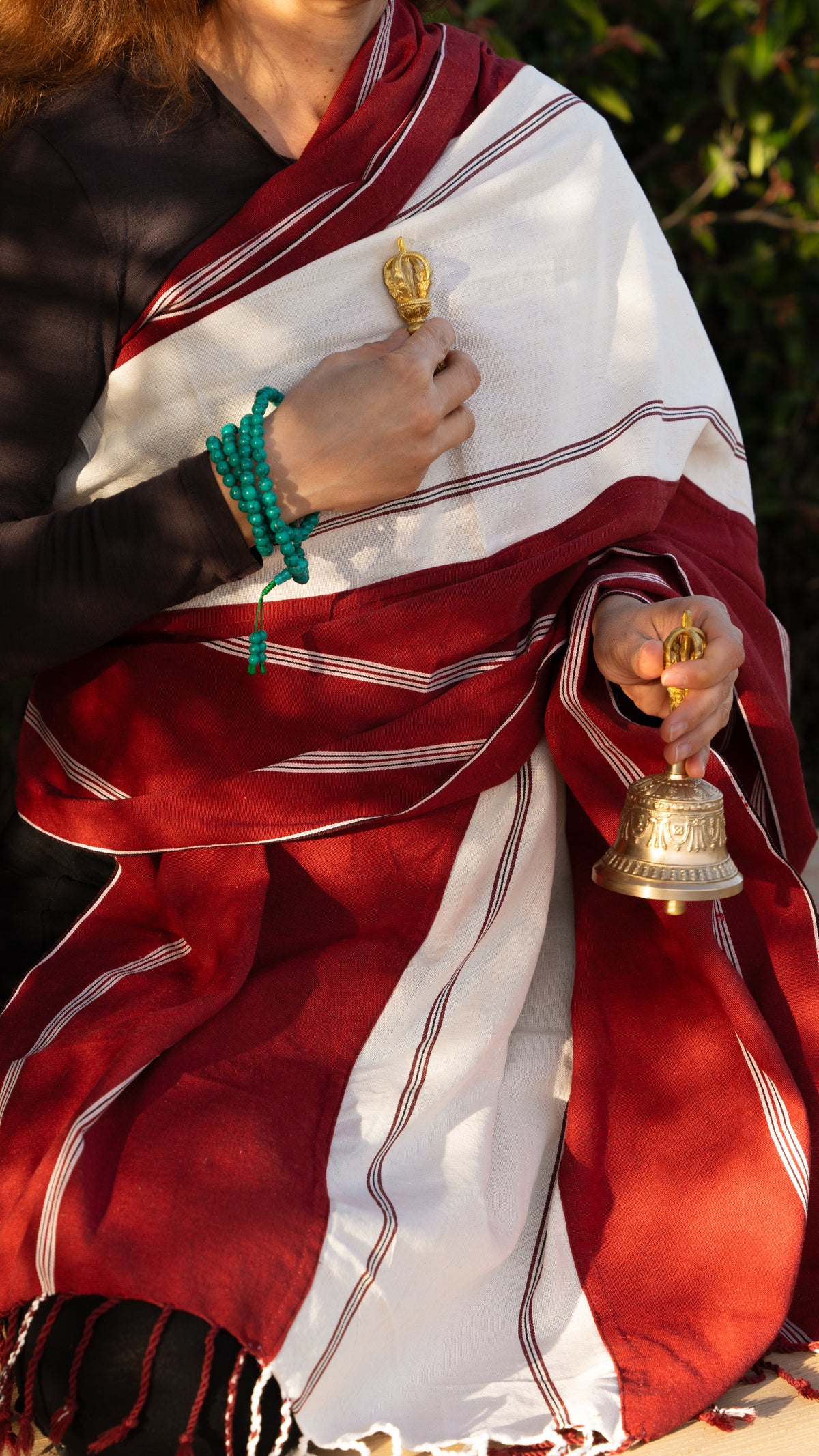 Zentra Yogi/ni Shawl (Cotton from Nepal)