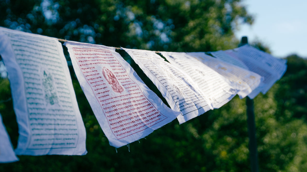 Cotton Prayer Flags