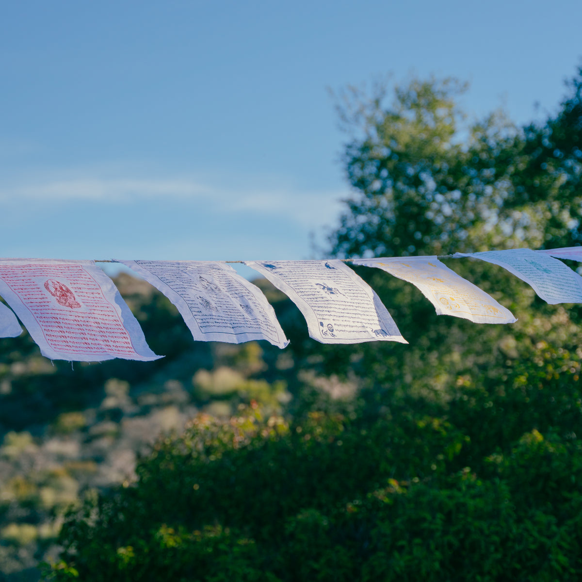 Cotton Prayer Flags