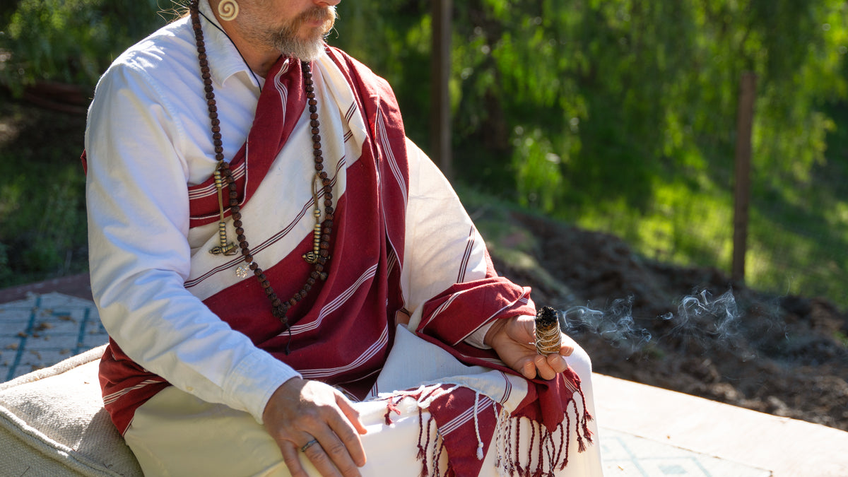 Zentra Yogi/ni Shawl (Cotton from Nepal)