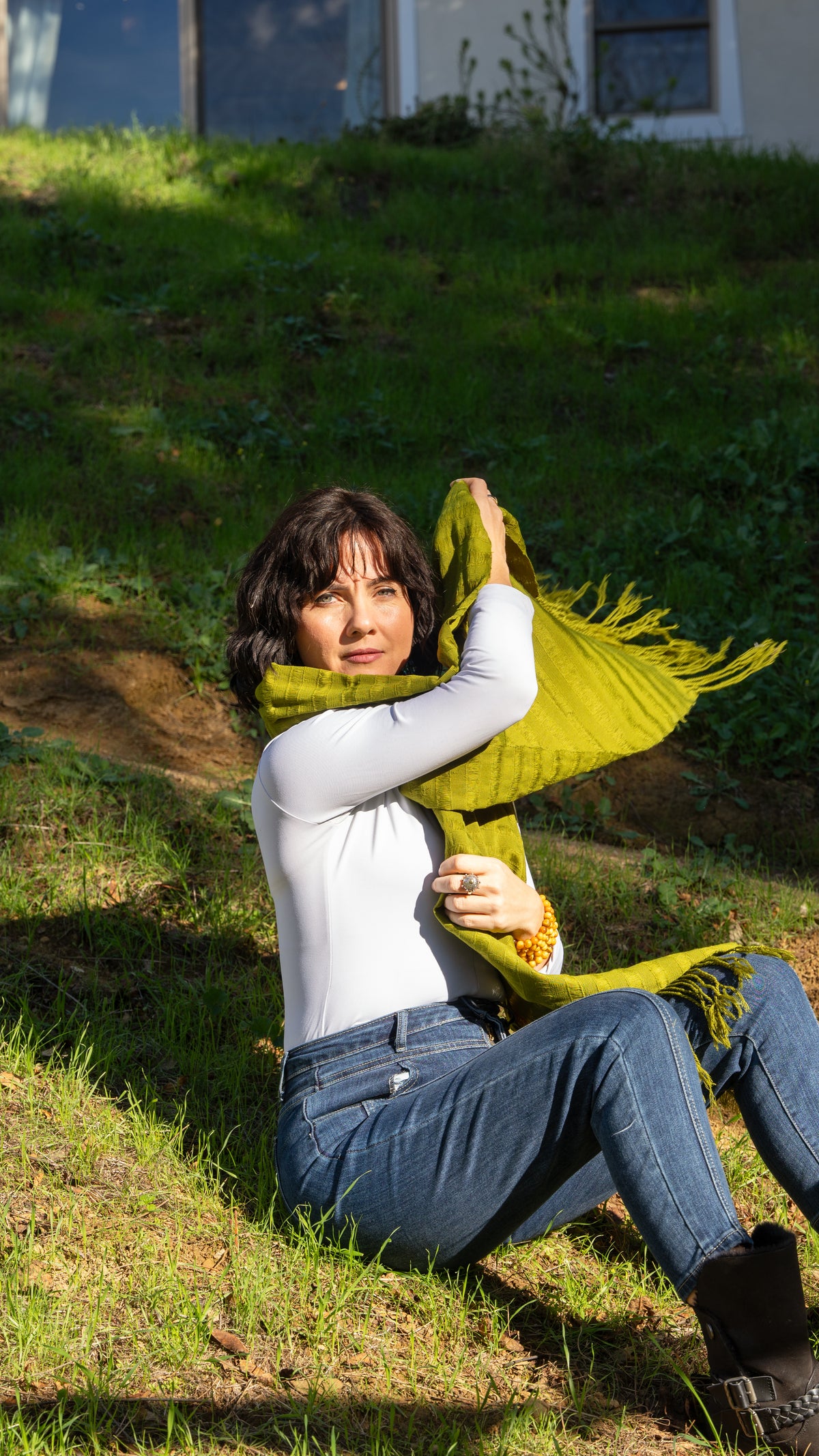 Bhutanese Cotton Scarf