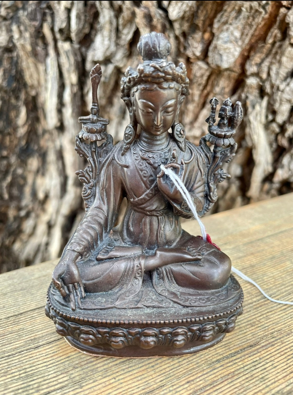 Yuthok 4&quot; Copper Statue