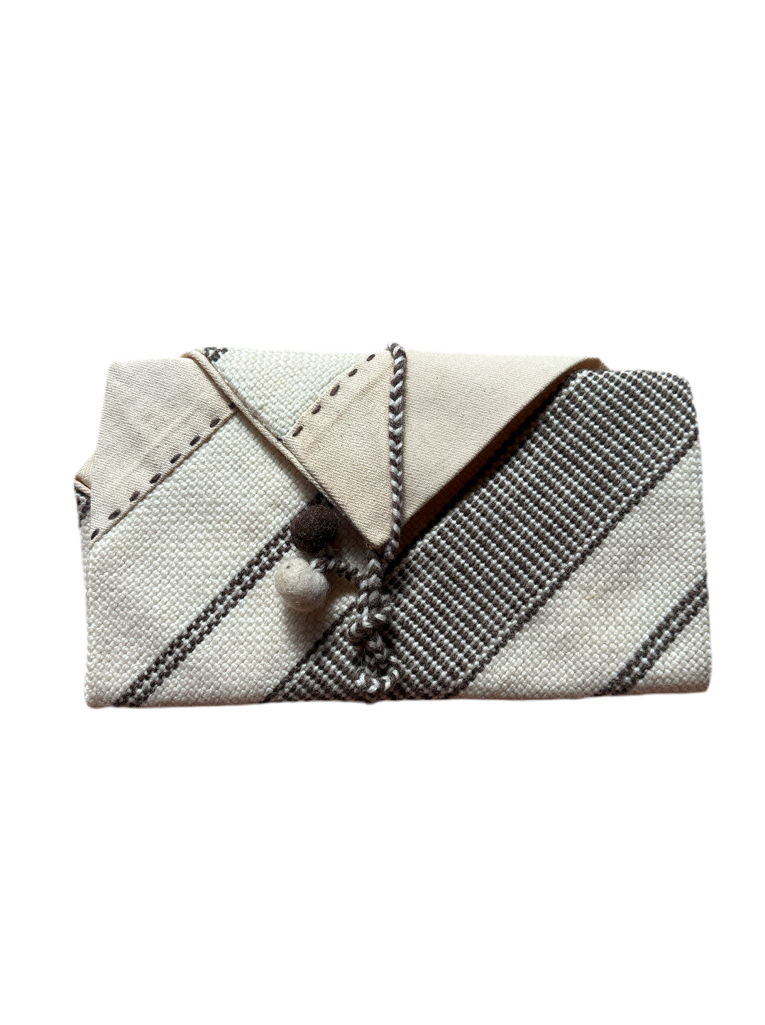 Laklema Handwoven Text Cover Pouch