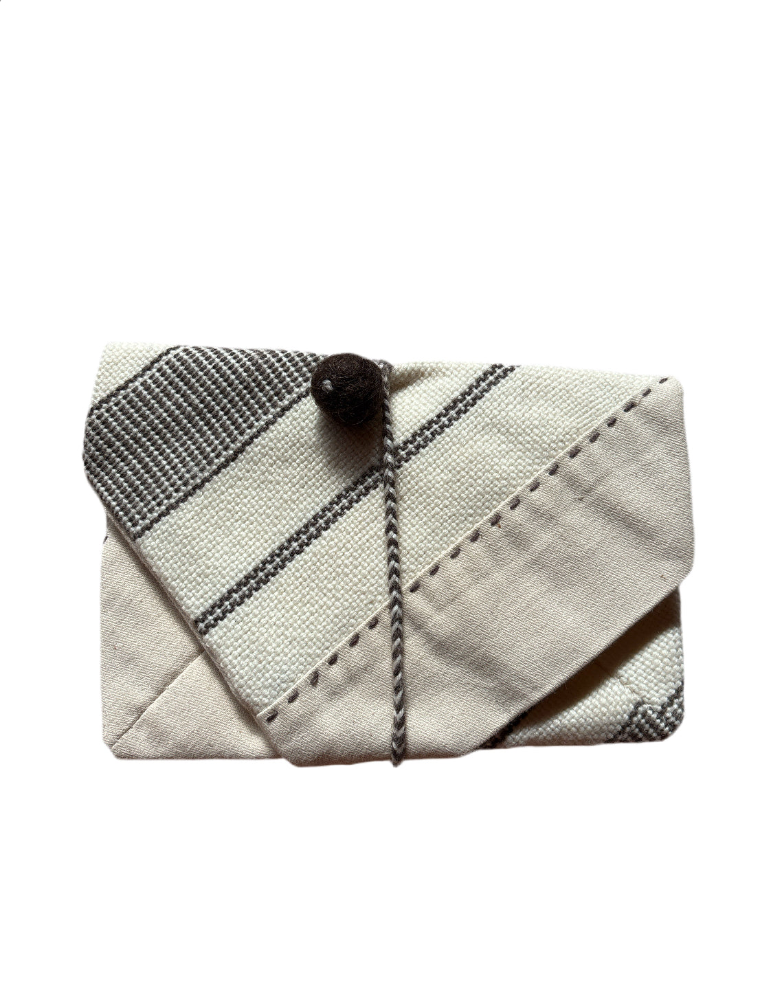 Laklema Handwoven Text Cover Pouch