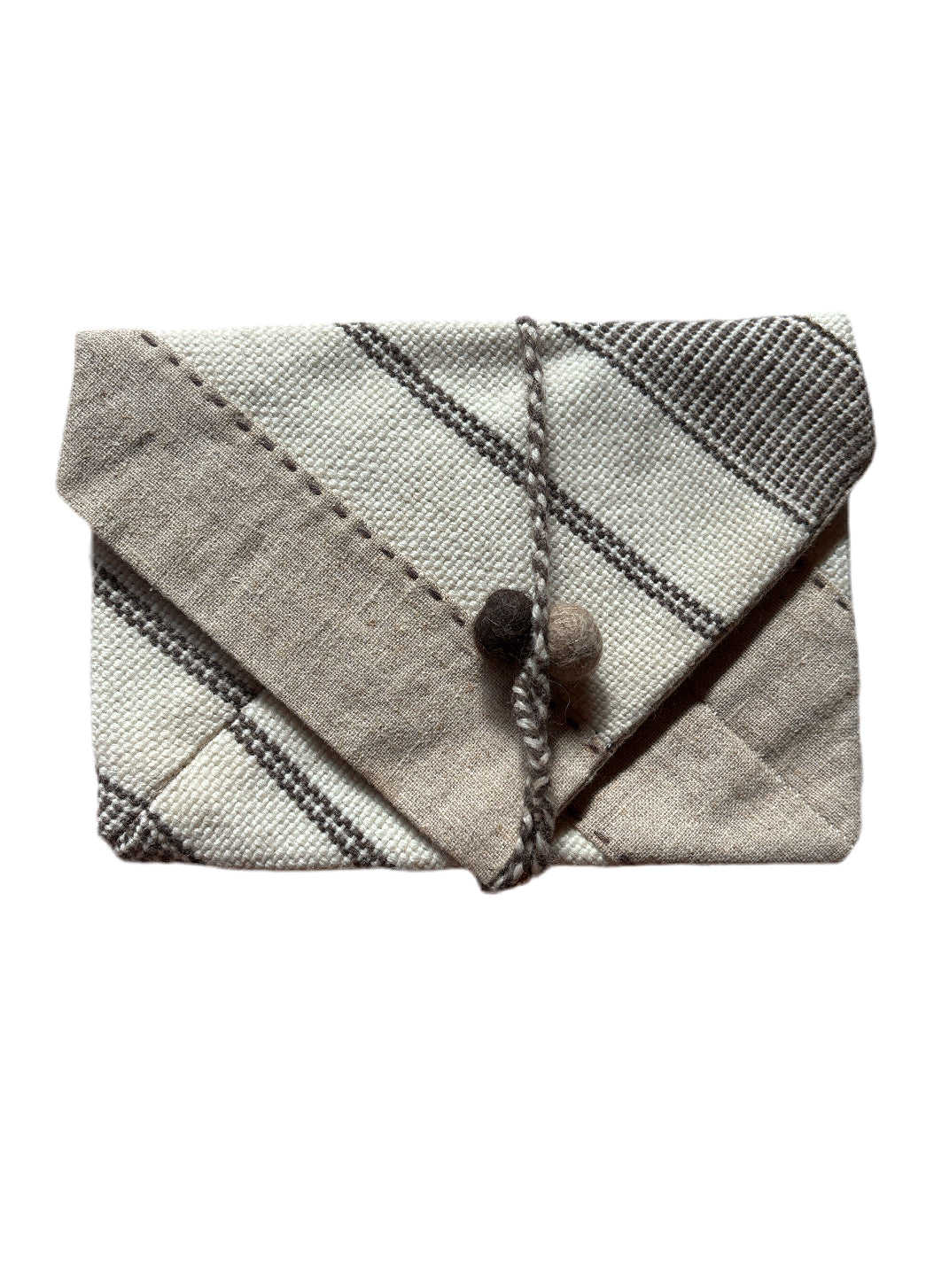 Laklema Handwoven Text Cover Pouch