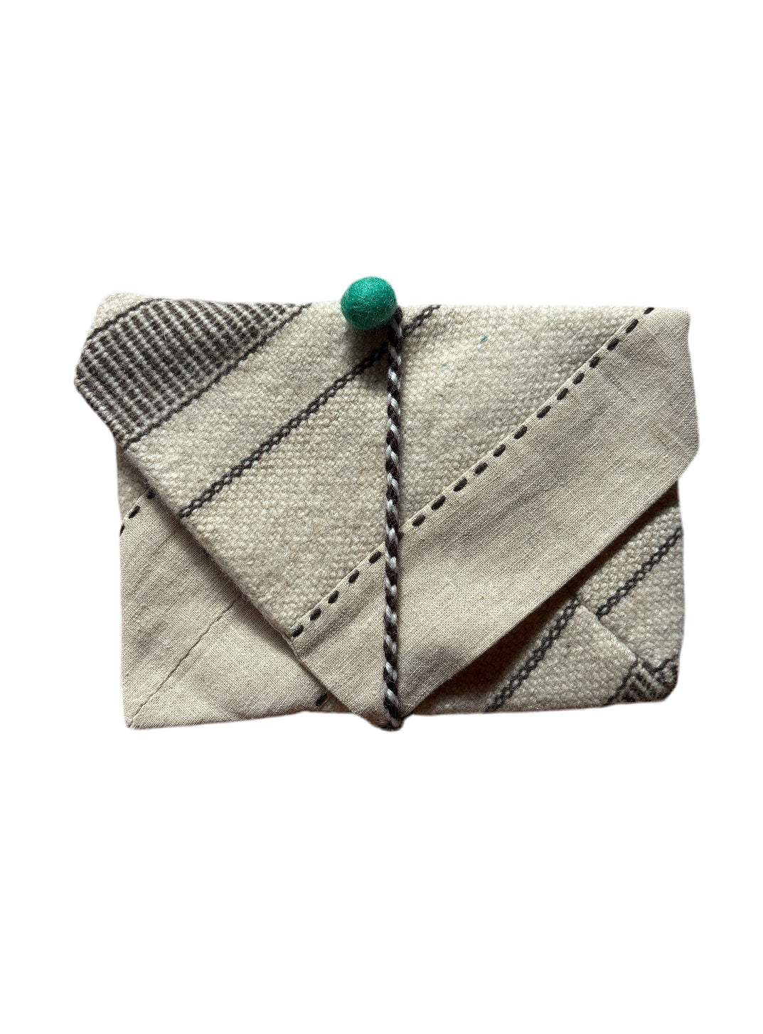 Laklema Handwoven Text Cover Pouch