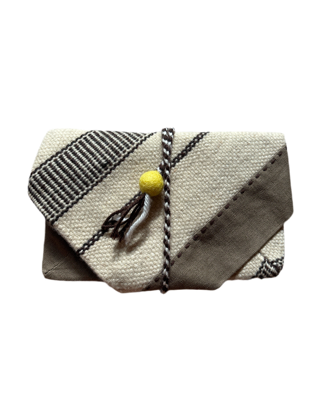 Laklema Handwoven Text Cover Pouch