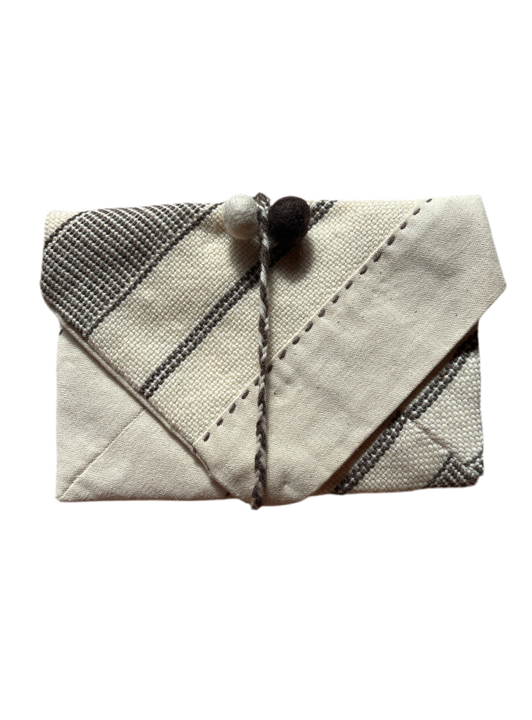 Laklema Handwoven Text Cover Pouch