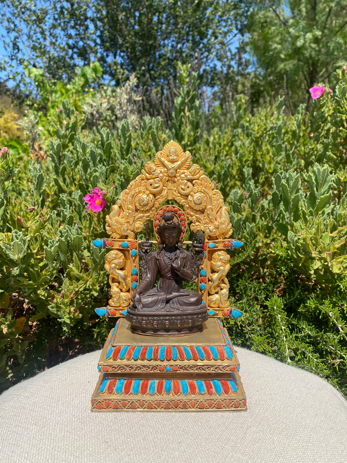 Yuthok 4&quot; Copper Statue