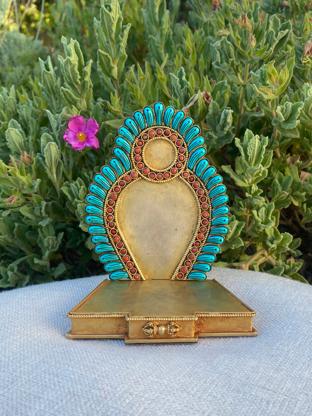 Statue Throne with Vajra Base