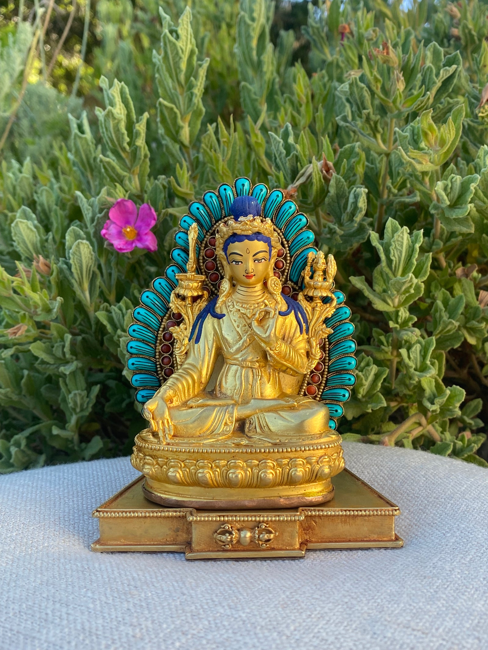 Statue Throne with Vajra Base