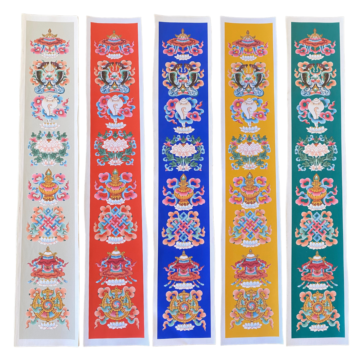 Auspicious Symbols Canvas Prints