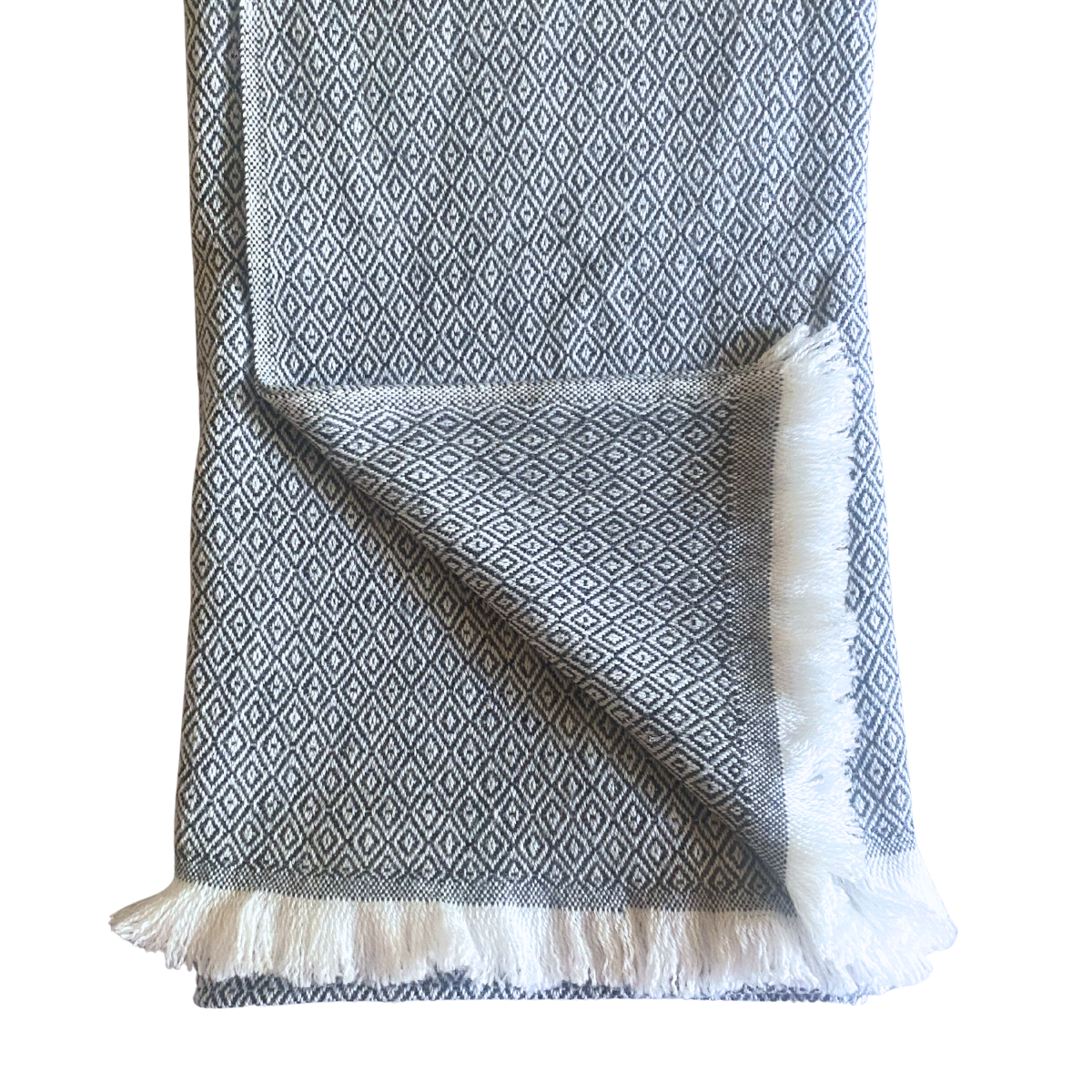 Cashmere Diamond Weave Shawl