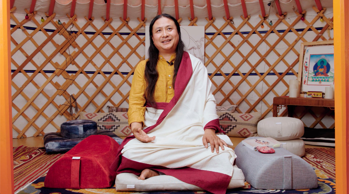 Samaya Stone Saddle Cushion