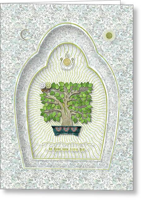 Yuthok Two Jewels - Tree Card