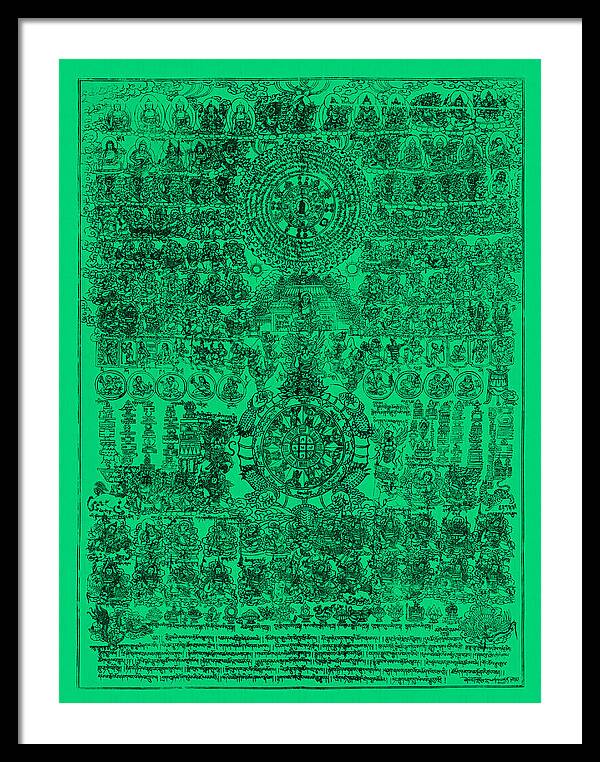 Green Sache Amulet Print