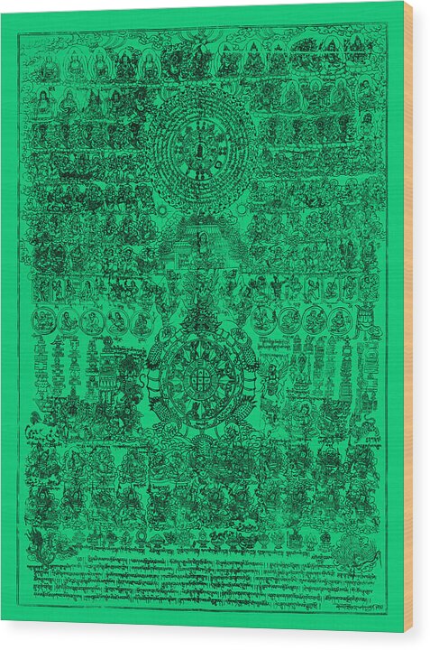 Green Sache Amulet Print