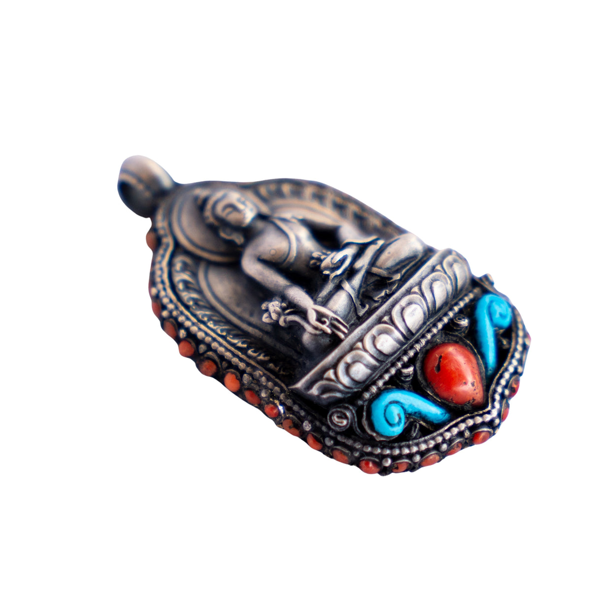 Medicine Buddha Pendant (Silver)