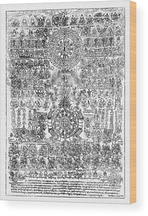 White Sache Amulet Print