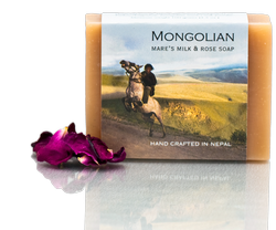 Mongolian Mare&#39;s Milk Soap Set (Rose &amp; Frankincense)