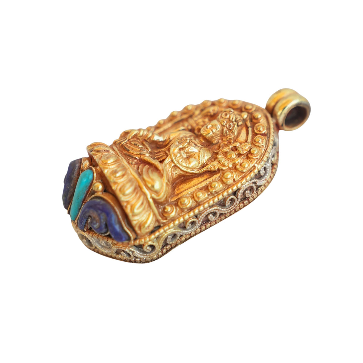 Yuthok Gao Pendant (Copper/Gold)