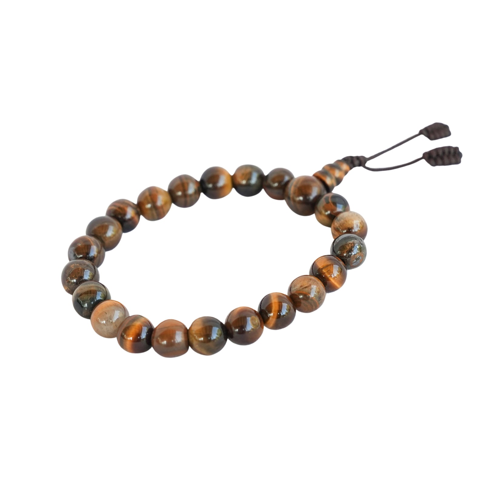 Tiger's Eye Wrist Mala