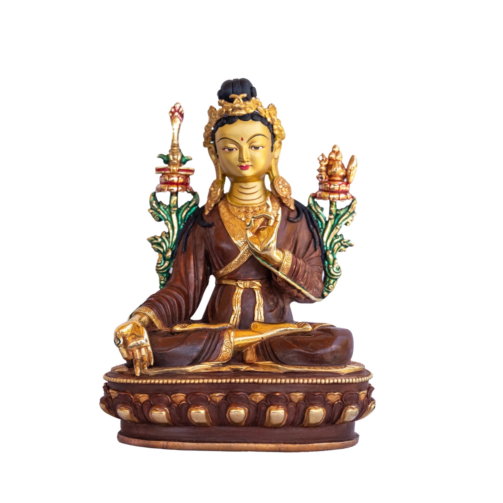 Yuthok Yönten Gönpo Statue - 9 in.